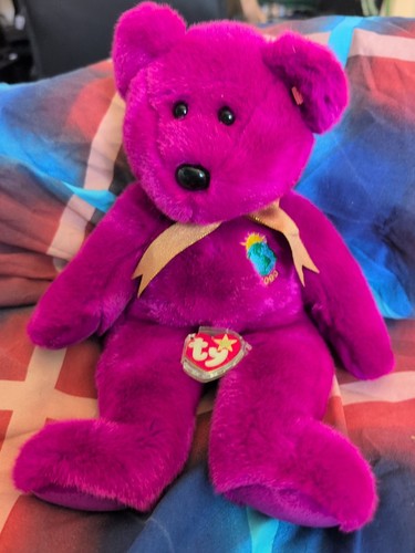 Beanie baby bear large - bear:,