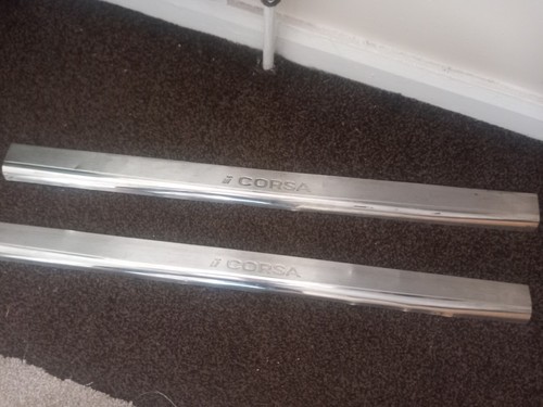 Corsa irmscher kick plates - c,