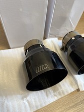 Bmw M140i  Black Chrome M Sport Exhaust Tips