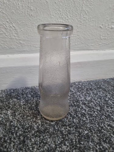 Vintage half pint milk bottle - vintage,