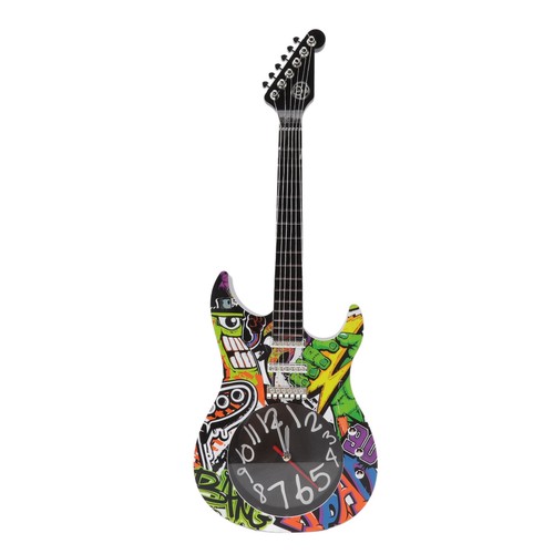 Guitar wall clock - guitar, simulation