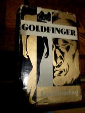 Ian Fleming Book Club 1st Edition 1959 Goldfinger hb wear to dust jacket