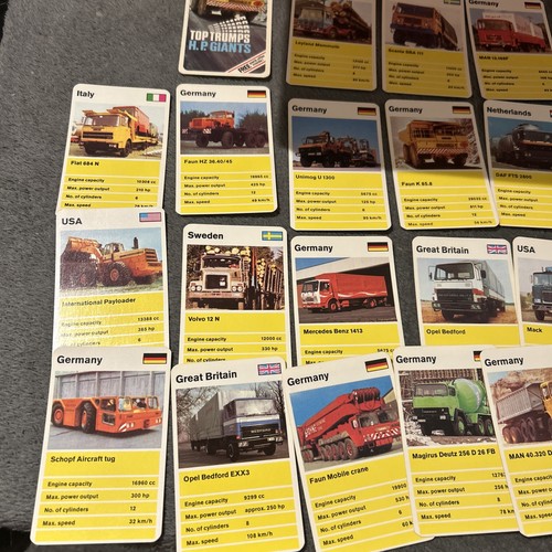 Vintage top trumps rare - top,