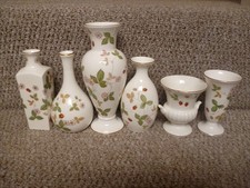 6  X WEDGWOOD WILD STRAWBERRY