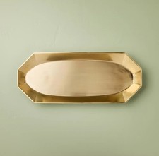 20” Brass Cast Tray - Hearth