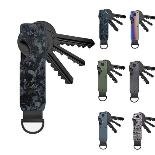 Metal key organizer compact - metal,
