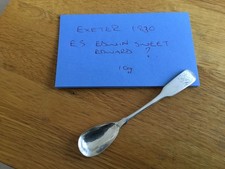 Georgian solid Silver Spoon