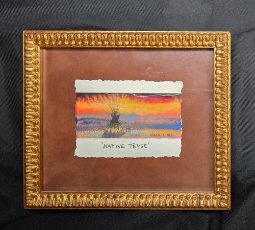 Original enamel painted piece - enamel,