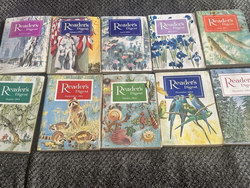 Readers digest magazines 1964 - readers,