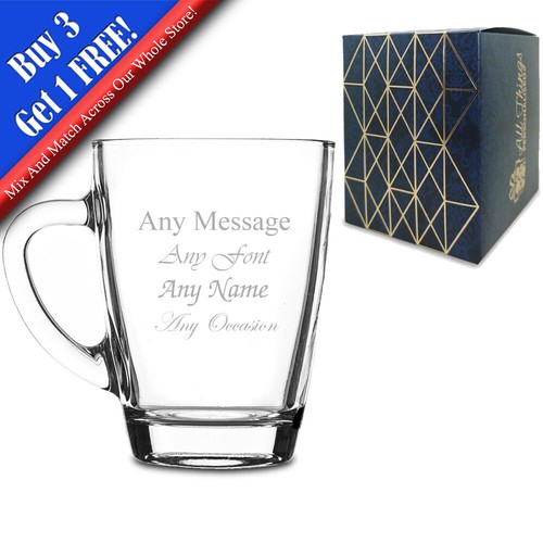 Personalised engraved glass - personalised,