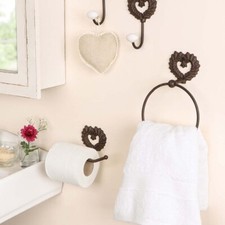 Vintage Cast Iron Towel Ring