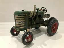 Small Metal Tin Tractor Model