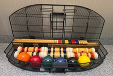 Eddie Bauer Croquet Set Solid