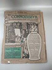 The Connoisseur Magazine October 1903 Collectors Antique Furniture Jewellery  
