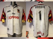 Bradford Bulls Robbie Paul Asics Adultn XL Rugby League Shirt Jersey Top Vintage