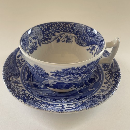 Vintage spode blue italian - vintage,