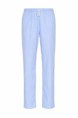Sky blue cotton scrub - blue,