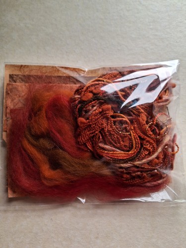 Texture embroidery pack rust - -,
