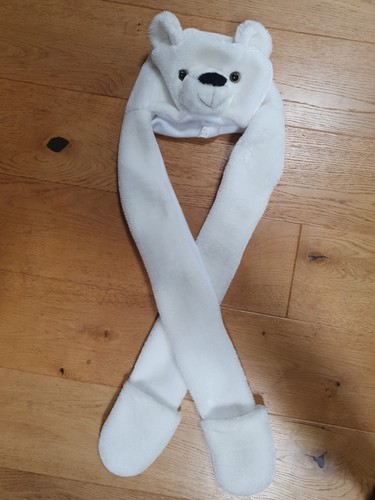 Soft plush teddy bear winter - soft,