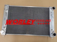 2Row Aluminum Radiator For 1986-1992 Volks Wagen Golf GTI MK2 1.8 16V 87 88 89