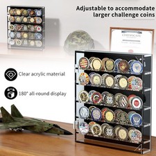 Challenge Coin Wall Display