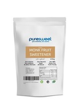 Puresweet Golden Monk Fruit Sweetener 235g, Zero Calories, No Bitter Aftertaste.