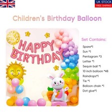 Children's pink birthday