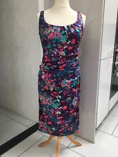 Stunning satin occasion dress 14 'A dress' below knee VGC