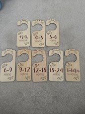 Baby Wardrobe Separators Wooden