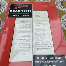 MOTOR Magazine ROAD TESTS-1962 Series Annual-Healey-tvr-fiat500-nsu-Saab 96-AC