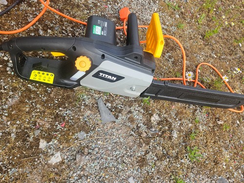 Titan chainsaw tree electric - tree,