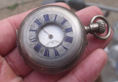 Antique unmarked silver - an,