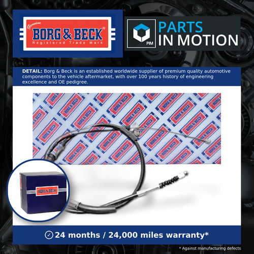 Handbrake cable fits toyota - fits,