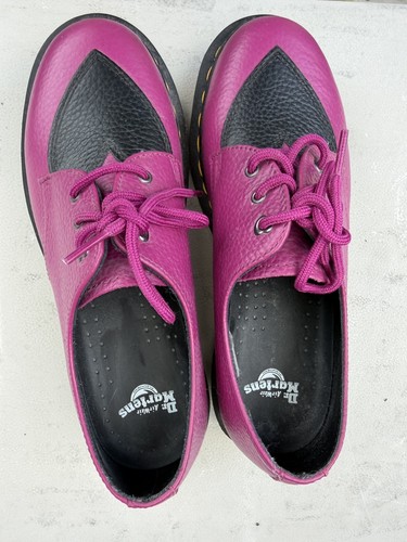 Martens fucshia leather - martens,