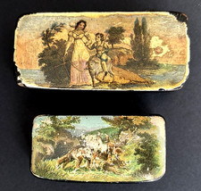 Antique georgian papier - 2,