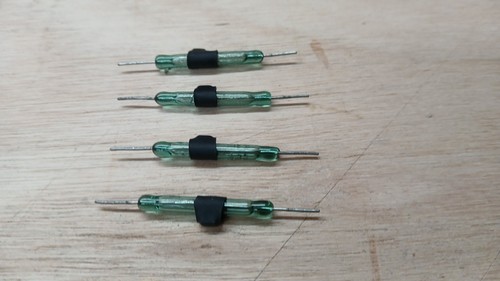 Latching reed switch for - latching,