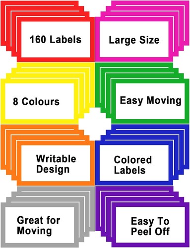 15x10cm large moving labels - moving,