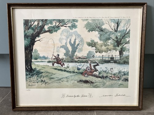Signed framed limited edition - signed,