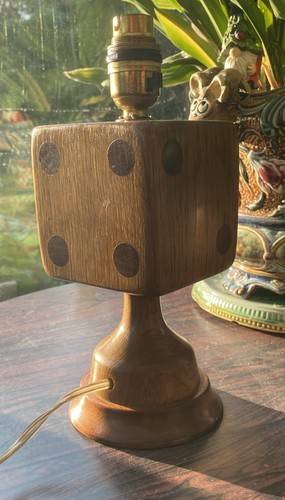 Vintage wooden turned - wooden, &