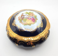Limoges Cobalt Blue round