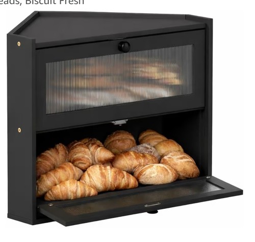 Corner bamboo bread - bread, bin