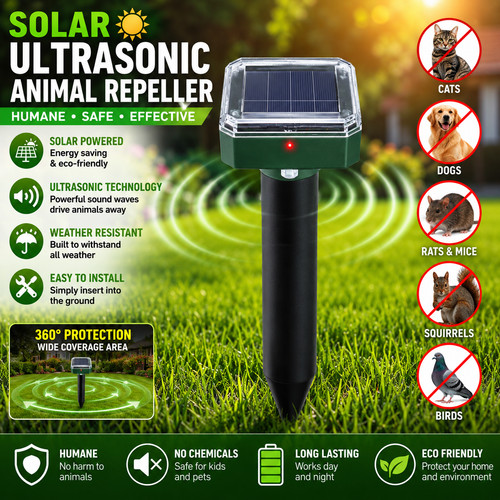Ultrasonic cat dog fox pest - dog,