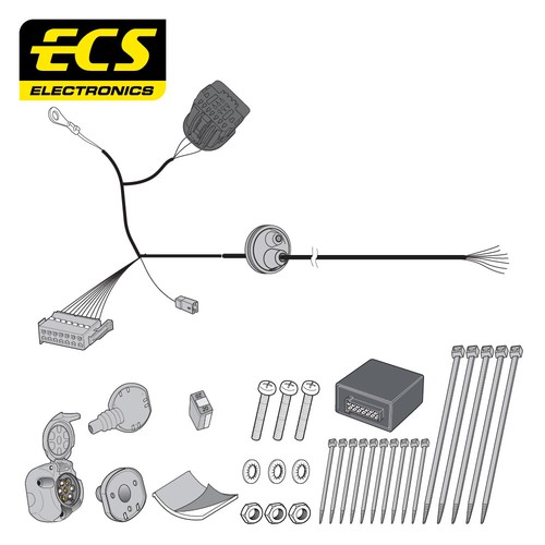 Ecs pin car specific towbar - 7,