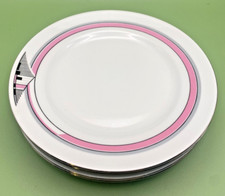 SET OF 4 - RARE Art Deco Pink