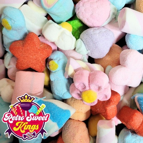 Marshmallow mix mallows - marshmallow, n