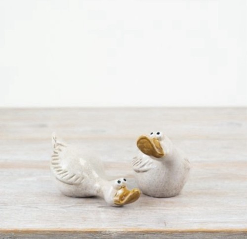 Ducks set small - of, ceramic