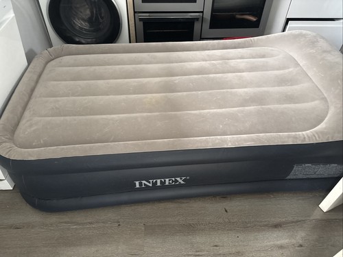 Intex blow bed with pump - bed,