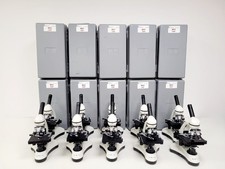 Job Lot of 10 x Brunel SP27 Compound Microscopes Lab