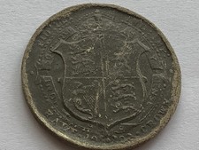 Toy coin Cardboard Half Crown Coronation 1902 