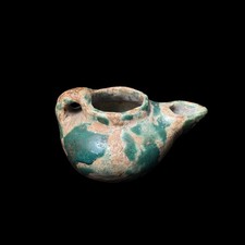 Islamic Glazed Pottery Oil